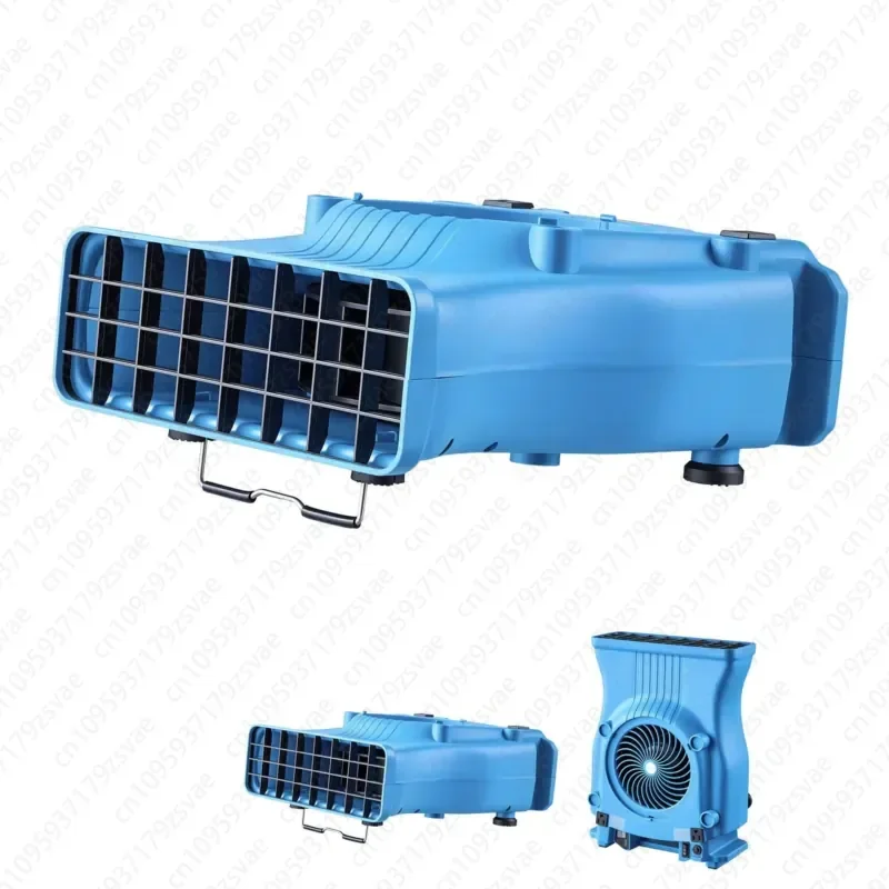 Portable Lightweight 1000 CFM Blower, Multi-angle Air Supply, 2 Speed, Carpet Dryer for Crawl Space