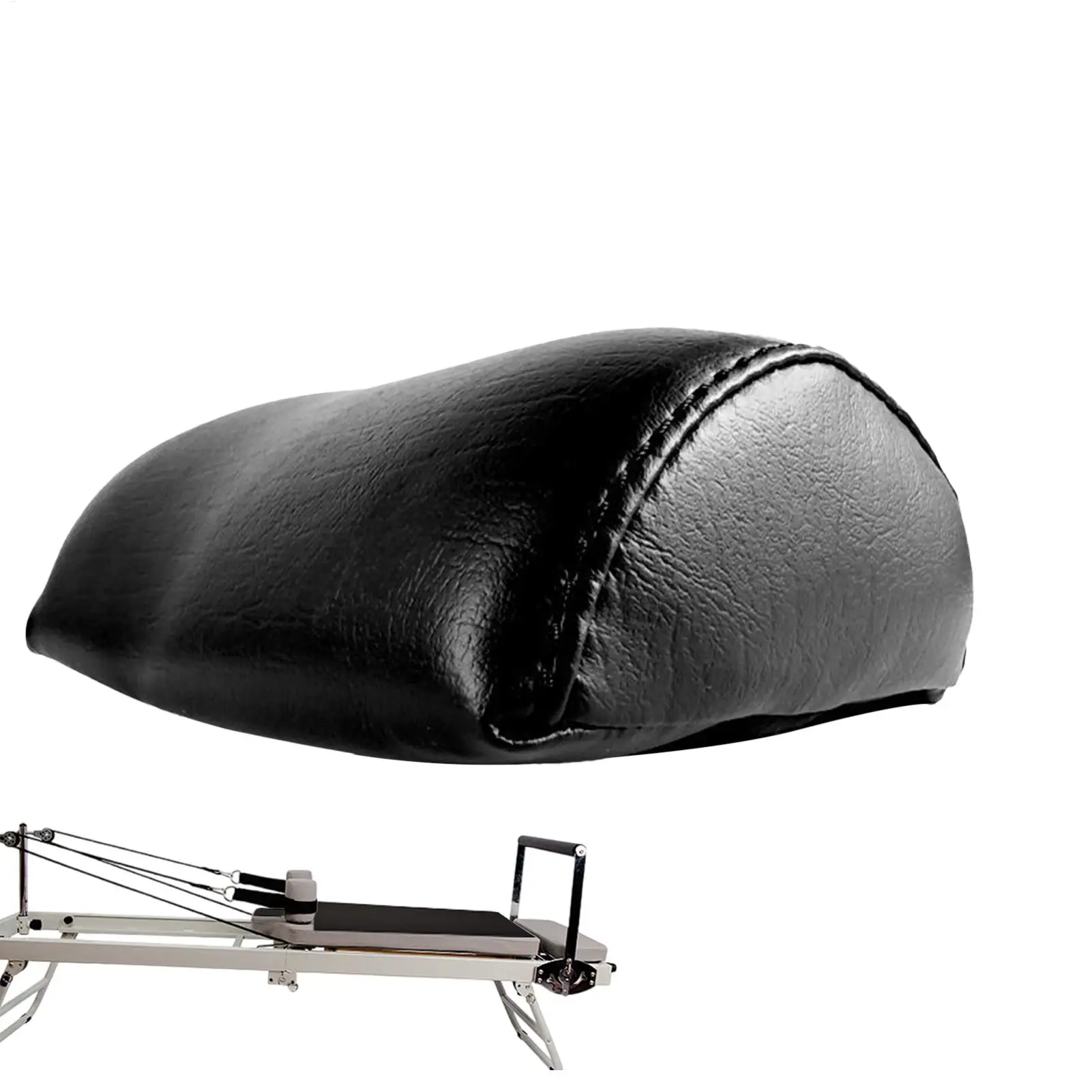 Pilates Reformer Pillow PU Semi-Circular Pilates Cushion Headrest Reformer Accessories for Home Gym and Yoga Square Training
