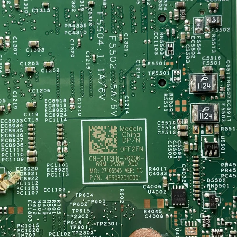 CN-0FF2FN 0FF2FN FF2FN untuk DELL 7378 dengan SR2ZV I7-7500U CPU Mainboard 15264-1 Motherboard Laptop 100% Diuji Penuh Bekerja dengan Baik