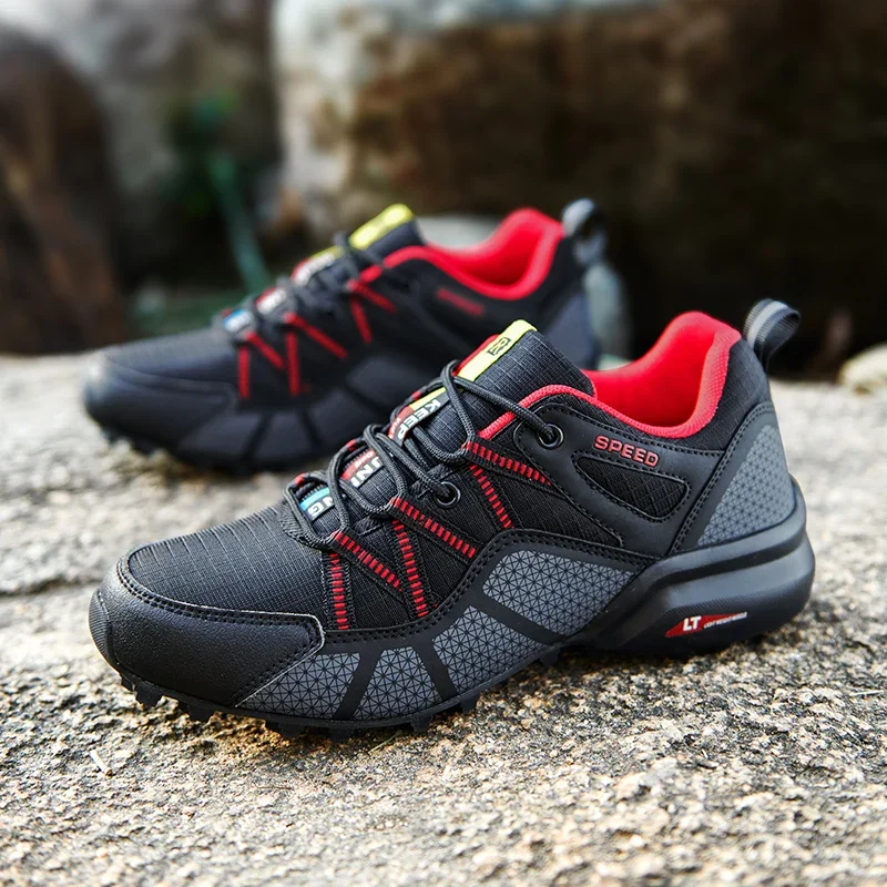 Outdoor Sport Hiking Shoes Men Women Trail Trekking Leather Mountain Climbing Shoes Waterproof Sneakers Hombre Zapatillas