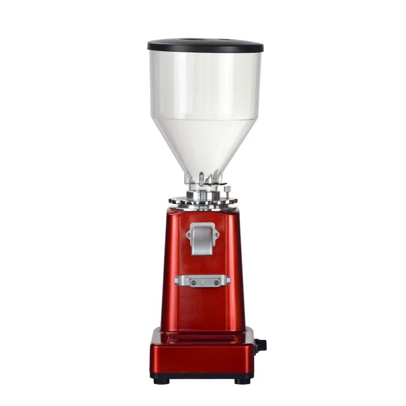 Electric Coffee Grinder 60MM Titanium Burr Metal Bean Hopper 800G Elegant Coffee Grinder Machine New Arrival 2022