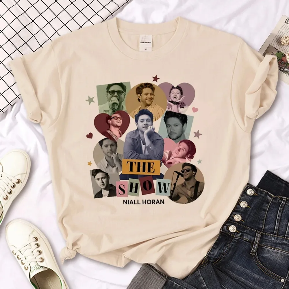 Niall James Horan Merch THE SHOW LIVE ON TOUR NIALL HORAN 2024 T-Shirt Men Women Tees Tops Fashion Unisex Streetwear Tees Shirts