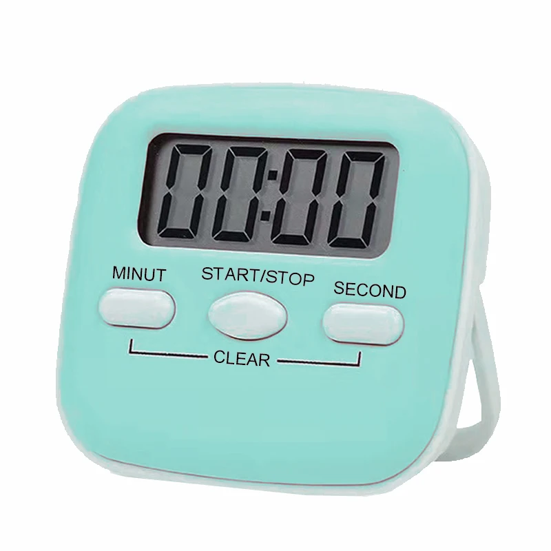 1pc Hotel Kitchen supplies, students stand desktop magnetic digital display digital timer, electronic timer with switches