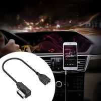 AMI MMI USB AUX Cable Music MDI MMI AMI To USB Female Interface Music Media Adapter for Audi A6L Q5 Q7 A8 S5 A5 A4L A3