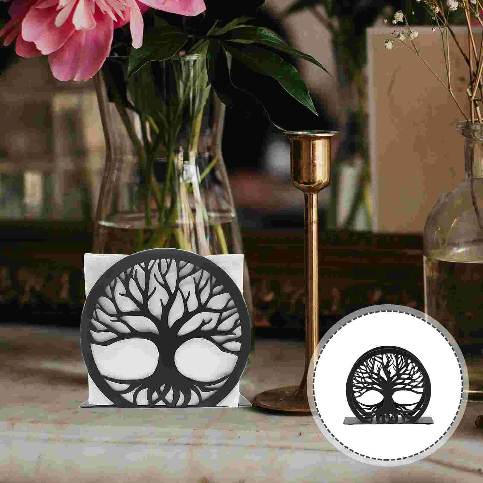 

Grip Iron Paper Towel Holder Automatic Dispenser Stainless Steel Napkin Dining Table Silverware Klenex Boxes