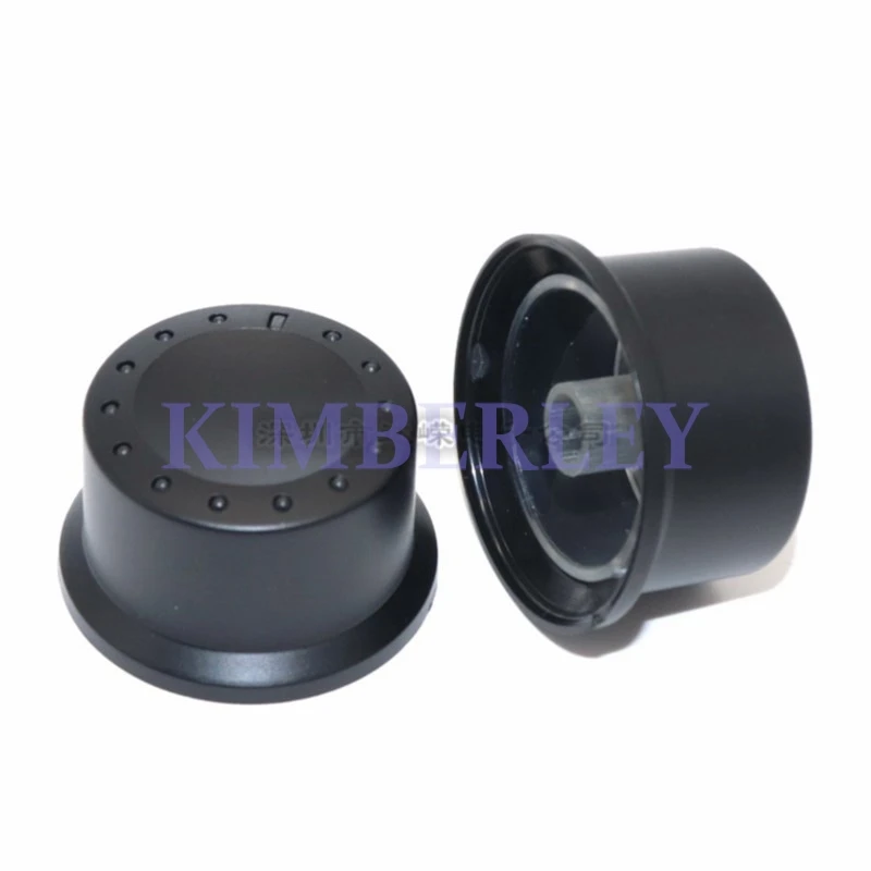 2 Piece 34*19MM Plastic Knob Potentiometer Knob Cap Light transmittance/light Guide Knob Power Amplifier Sound Potentiometer Cap