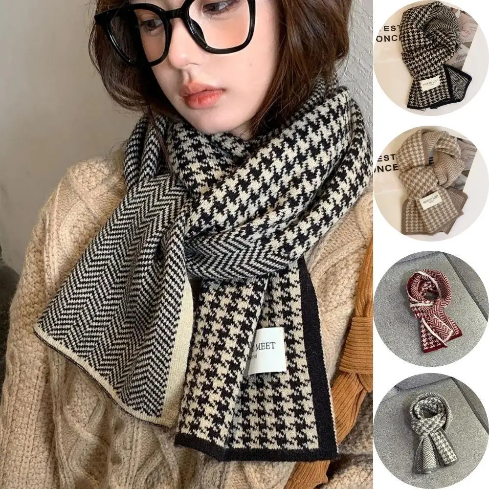 Thick Knit Wool Scarf - Daily Warmth & Style