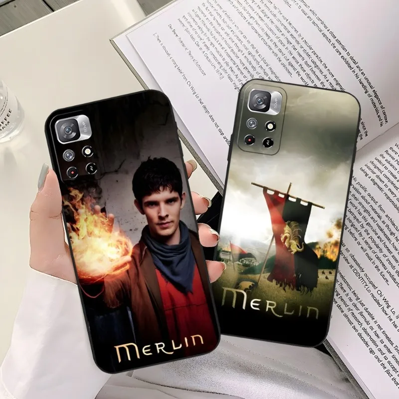 TV Series Merlin Phone Case For Xiaomi Redmi A2 10A 9 10 9T 9A 8 8A Note 9S 7 11S 12 11 10S Pro Plus Cover