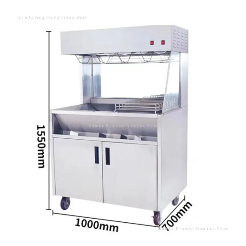 Modern Restaurant Heating Cabinet Constant Temperature Bakery Commercial Heating Cabinet Simplicity Metal Fűtőszekrény MH40BWJ