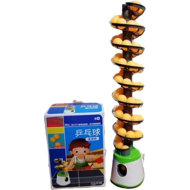 

Service machine can hold 50 balls, one person plays table tennis, service machine, portable holiday gift, children's toy trainer