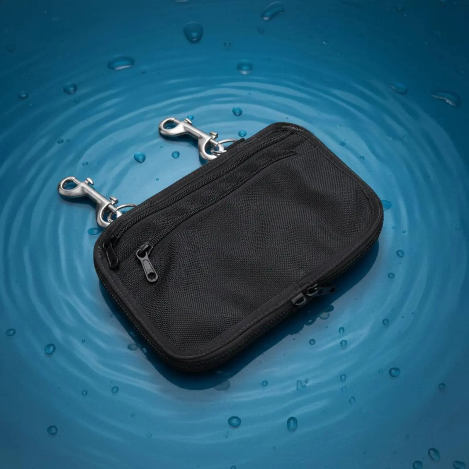 Side-Mount BCD Pouch 1680D Nylon Scuba Side Mount Pouch SS316 Hooks Dive BCD Storage Bag for Scuba Diving Snorkeling view 5