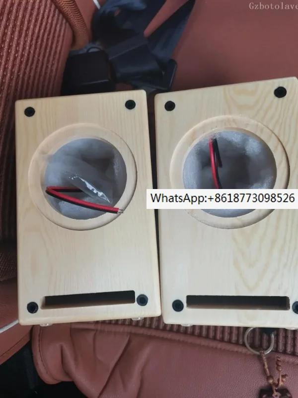 

Speaker Empty Shell Box 3 Inch Amplifier Speaker Case Diy Audio Small HIFI Audio Wooden Bamboo Car Speaker Chassis House 1pcs