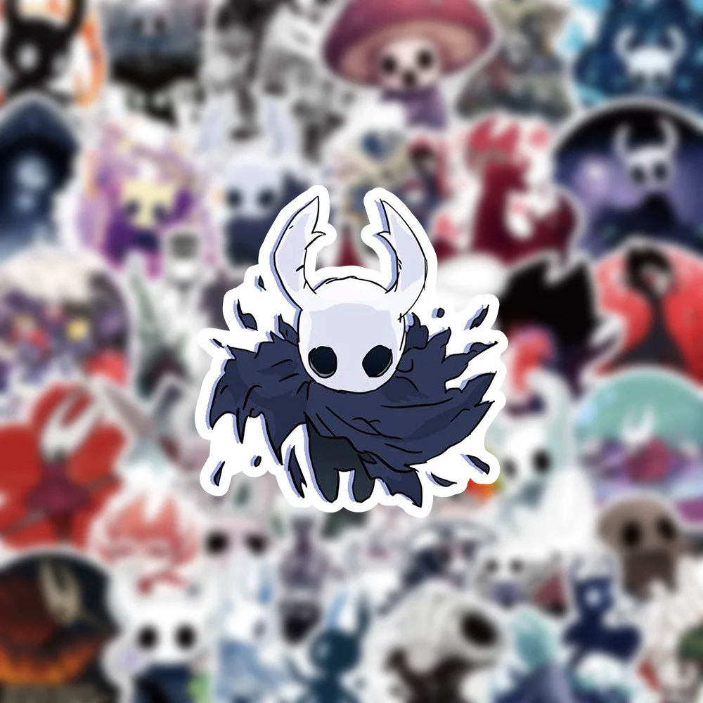 54 قطعة من ملصقات الفارس المجوف ملصقات جرافيتي للعبة مقصورة أمتعة السيارة ملصقات مقاومة للماء