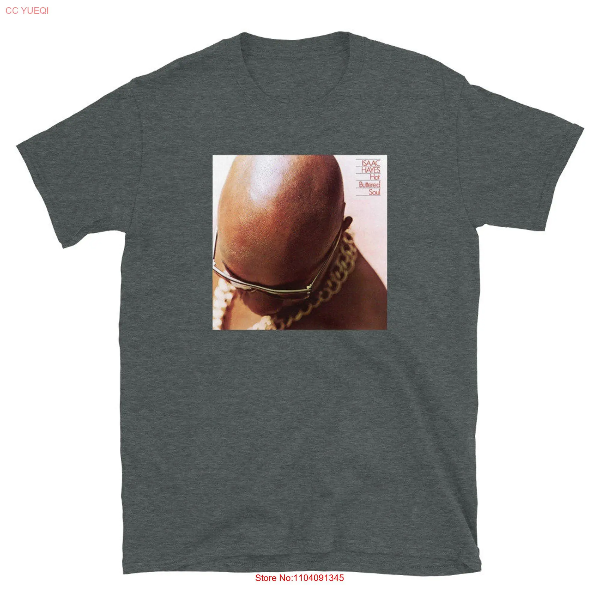 Isaac Hayes Hot Buttered Soul STAX  T Shirt long or short sleeves