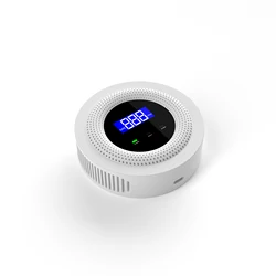 Detector de vazamento de gás controle remoto para Home Security Alarm System, combustível CO Gás Sensor, Tuya Smartlife APP, Wi-Fi