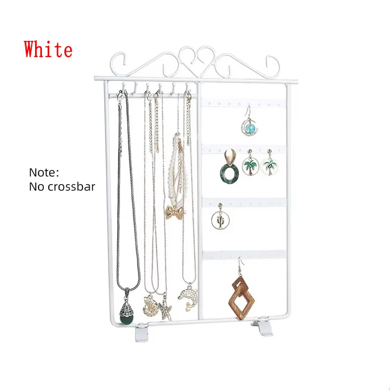 Metall Schmuck Ohrringe Display Ohrstecker Halskette Kette Lagerung Halter Ständer Organizer Rack – Detail 2
