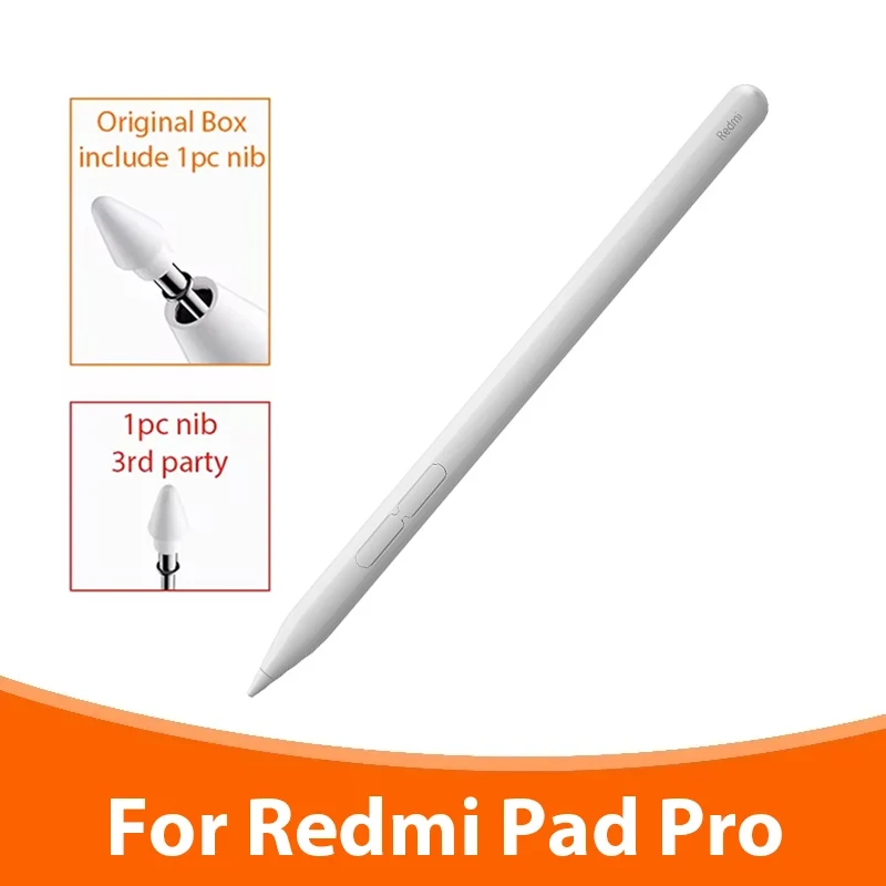 Top For Xiaomi Redmi Stylus Pen For Redmi Pad Pro Tablet 4096 level Sense Drawing Writing Smart Pencil 80mAh Type-C Charging