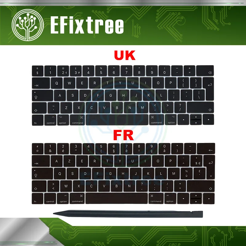Laptop A1706 A1707 Keyboard Keycaps For Macbook Pro 13