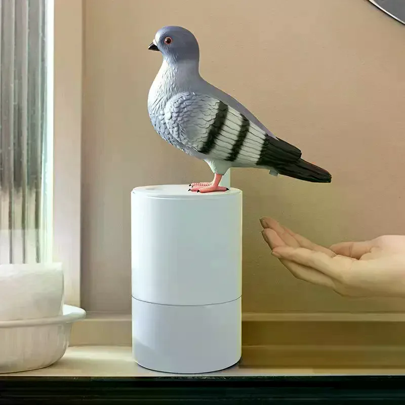 Pigeon Shape Soap Dispenser Automatic Induction Foam Hand Washer Fine Foam Touchless Automatic Sensing Hygienic Foam Dispenser