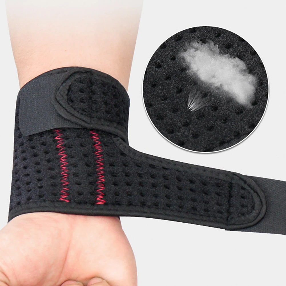 

Breathable Wrist Support Wrap Sports Strap Powerlifting Weightlifting Wristband Adjustable Elastic Lightweight