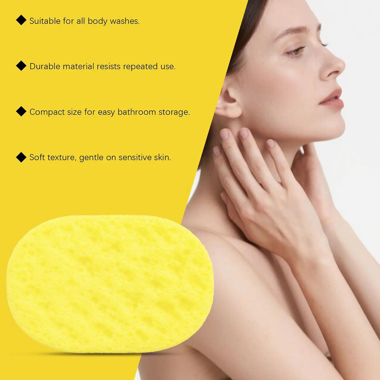 Soft Bath Sponge Body Scrub Bast Wisp Massage Brush Body Washcloth Skin Scrubber Relax Exfoliating Skincare Shower Accessories