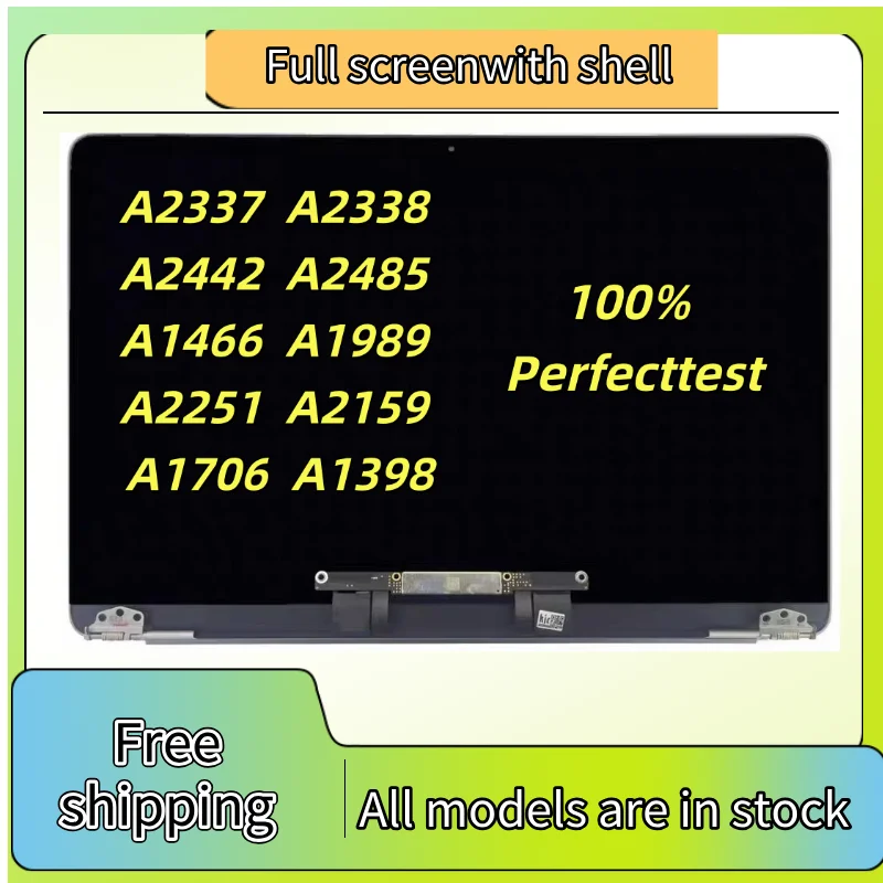 

LCD For Macbook Retina A2338 A2337 A1932 A2179 A1706 A1708 A1989 A2159 A2251 A2289 LCD Screen Display Assembly