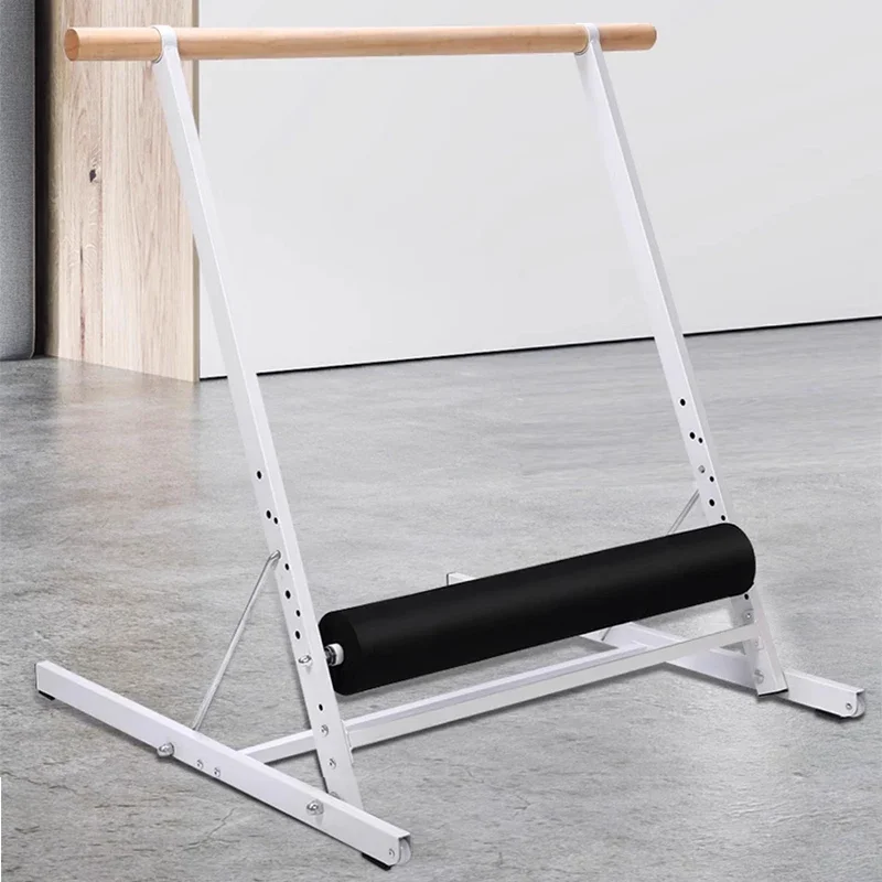 Solid wood dance pole home mobile liftable vertical split horse trainer exercise leg stretching pole waist trainer