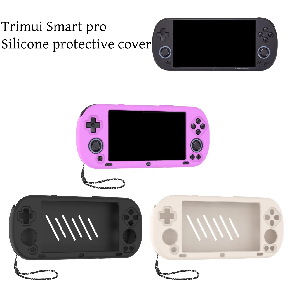 Portable Trumui Smart Pro Silicone Protective Cover Case Trimui TSP Game Console Case Shell Waterproof Cases Accessories Gifts