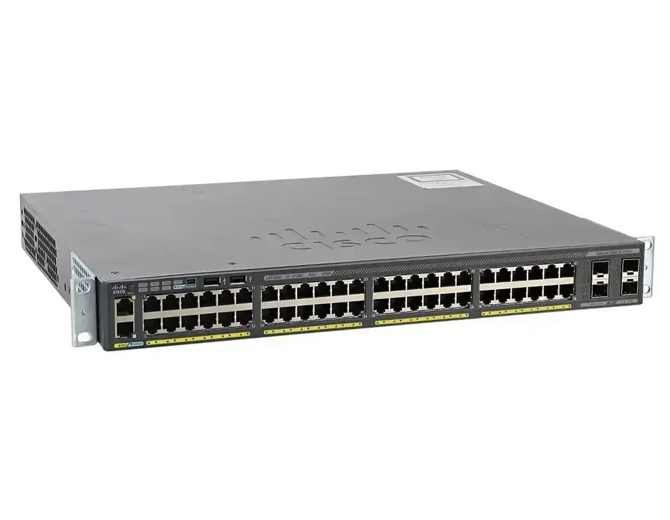 New WS-C2960X-48LPS-L 2960X Series 48 ports PoE 4x1G SFP Gigabit Switch WS-C2960X-48LPS-L