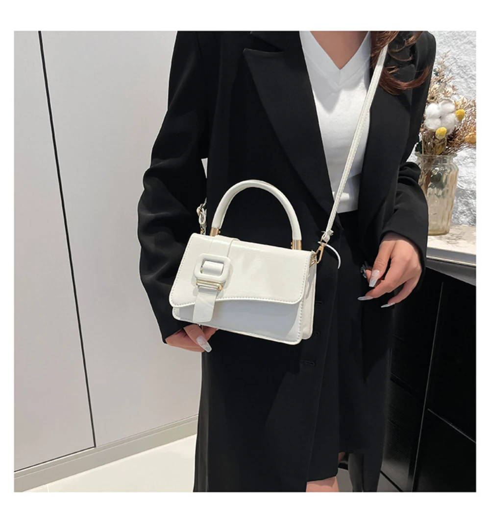 Neue Trend Kleine Quadratische Umhängetasche für Frauen Weibliche PU Schulter Tasche Casual Damen Umhängetaschen Vielseitige Kette Flap Handtaschen