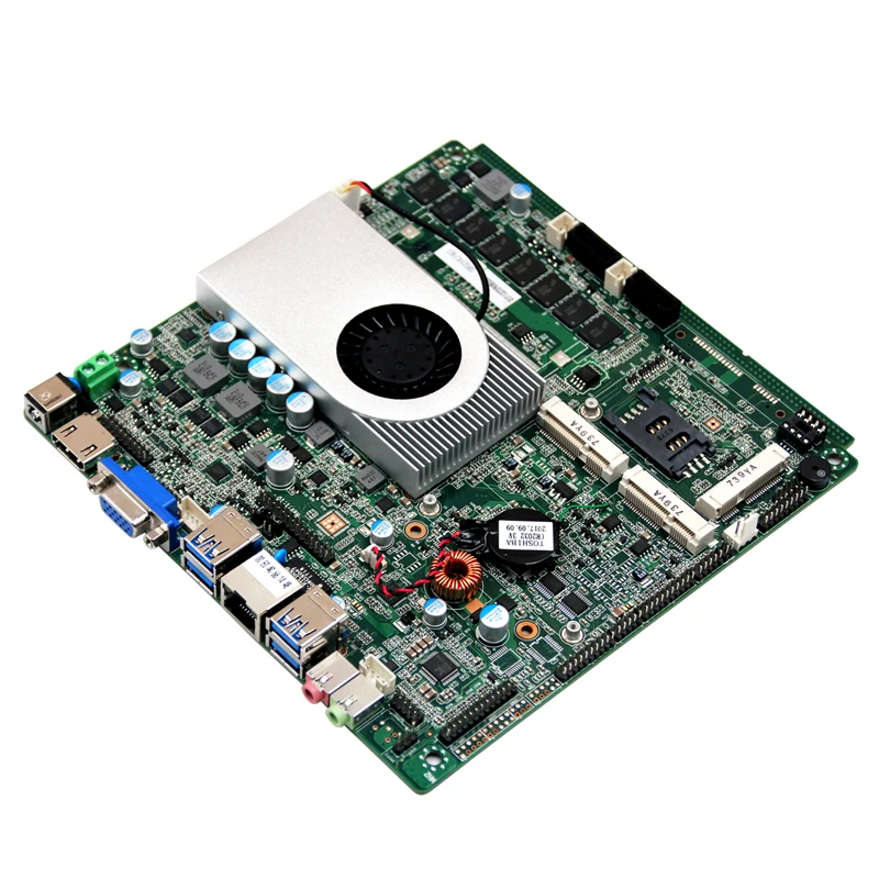 edp motherboard  thin client motherboard with Dual channel 24bit LVDS to max 1920 *1200 resolutions