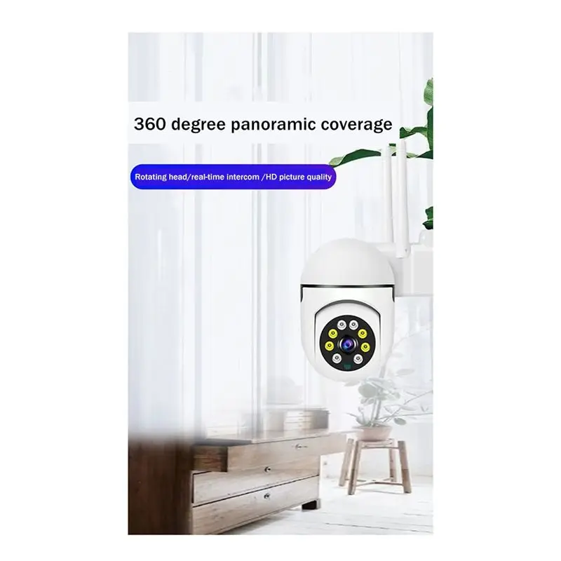 

1080P 2MP Smart Wifi Surveillance Camera Indoor Full Color Night Vision Wireless Camera Home Security Camera US Plug