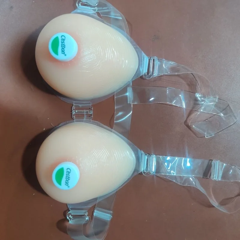 أشكال ثدي من السيليكون كروسدرسر المتحولين جنسيا حمالة صدر لاصقة بدون حمالات تعزيز مظهر طبيعي لوحة الثدي المزيفة الأنثوية #5