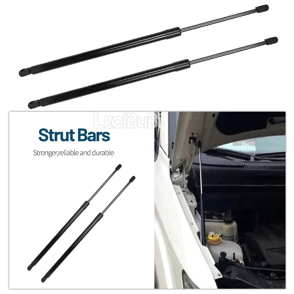 For Dodge Ram 1500 2500 3500 4500 5500 2pcs Front Bonnet Hood Strut Lift Support Bars Gas Spring Dampers Rod 4364 SG314036