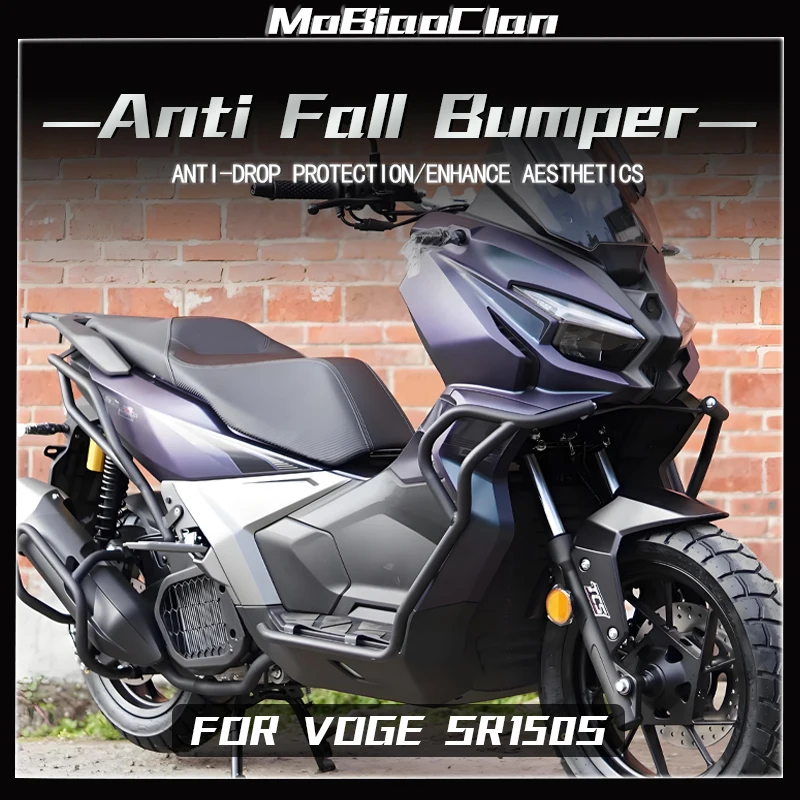 

For VOGE SR150S sr150s Motorcycle Front and Rear Body Bumpers Exhaust Bars Anti-Collision Modified Accessories