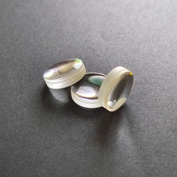 Diameter 12.7mm Double-Cemented  Achromatic Lenses Coating Film 400-1100 Focal Length 17 25 30 50 75mm