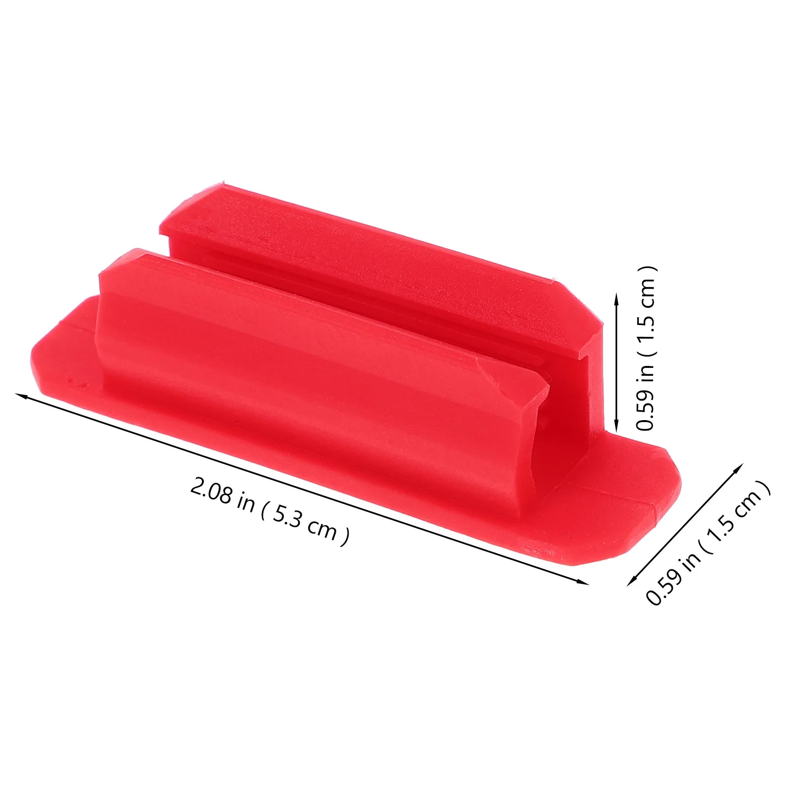 10Pcs Silicone Adhesive Pen Holder Clips Practical Desk Marker Clamps for Whiteboard Pens Silicone Adhesive Pen Holder
