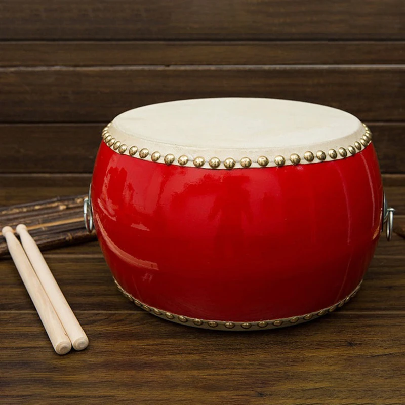 Handmade Wooden Drum Kid Children Beginner Drums Chinese Traditional Small Tang Gu Professional Playing Percussion Instruments