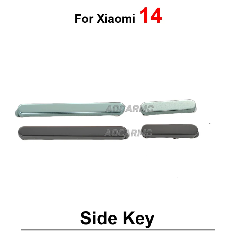 Power On /Off Volume Buttons Side Keys Replacement Parts For Xiaomi 14 14T Pro