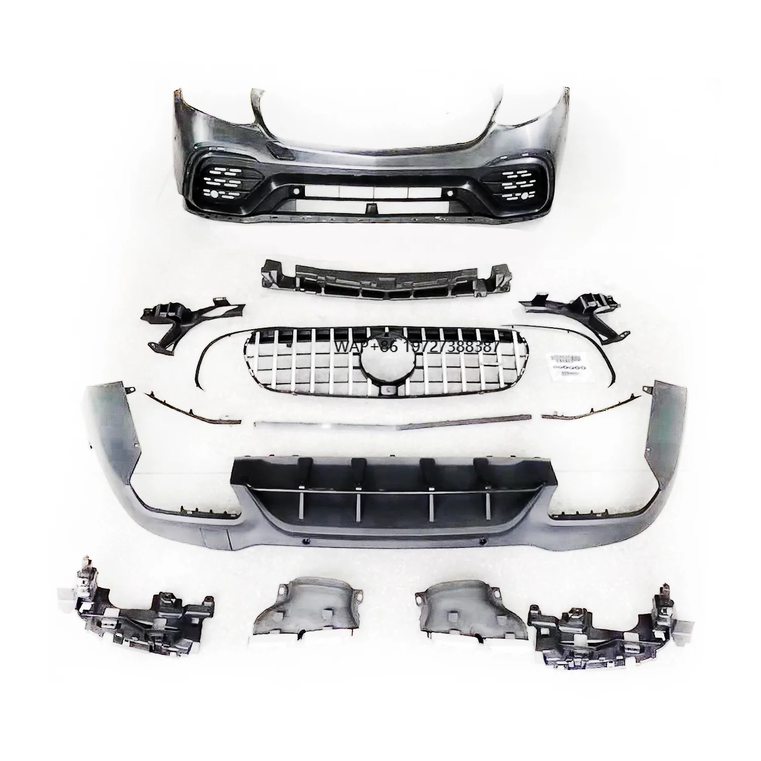 

Good material car bumper Glc replaced with GLC 63S style body kit