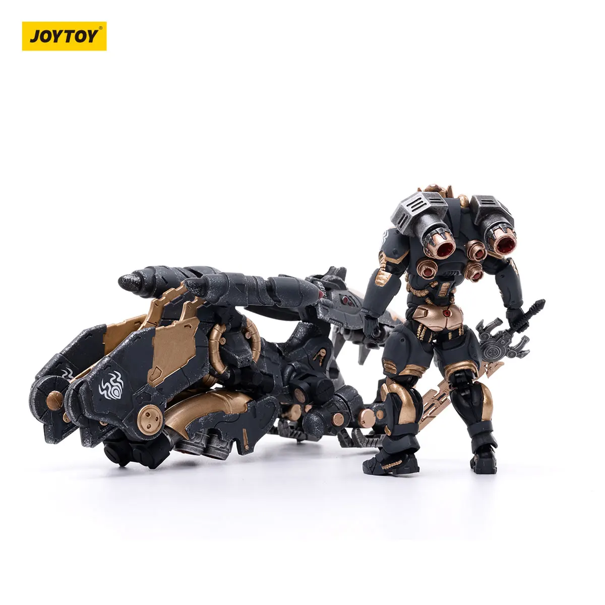 JOYTOY Battle for the Stars 1/18 Action Figures Anime 15cm Saluk Flame Dragon Cavalry Crimson Shadow Model Toys Official Store