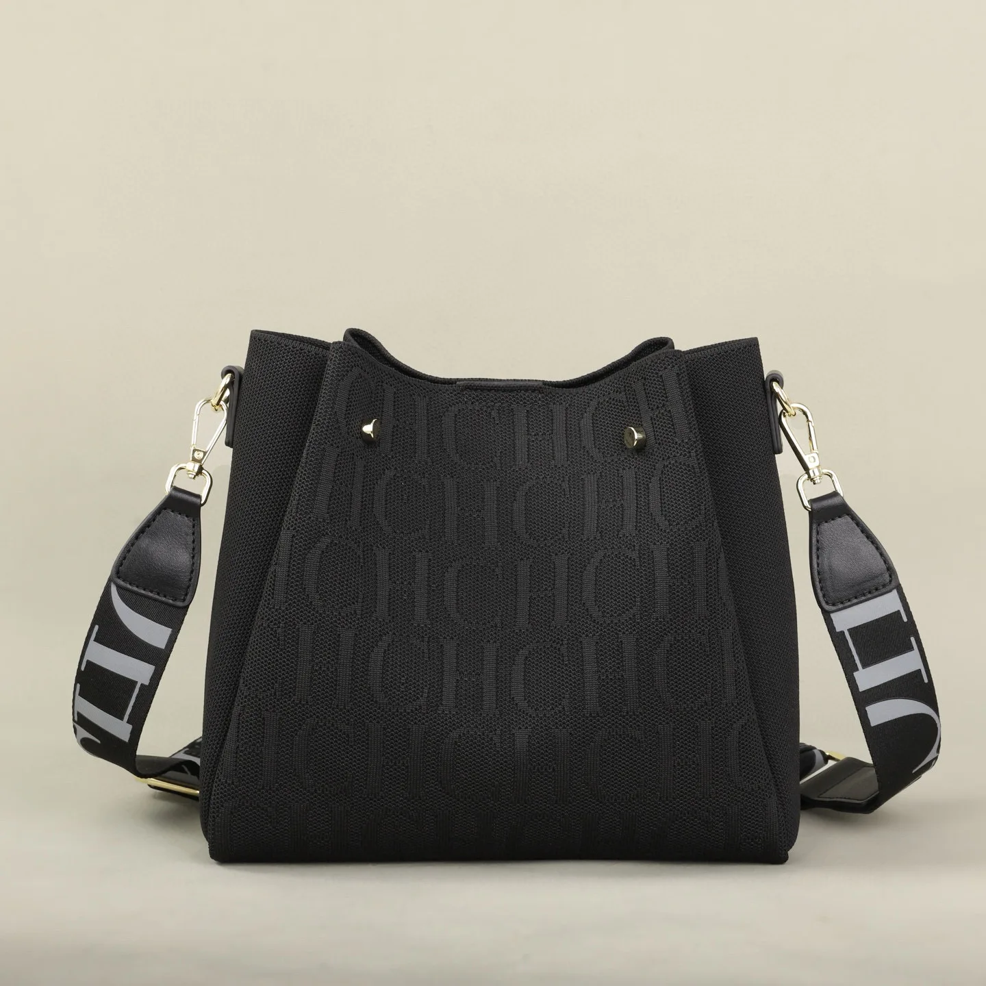 Trendy Knit Crossbody Bag for Women - Spacious Work Tote, Versatile Shoulder Purse, Daily Commute Essential