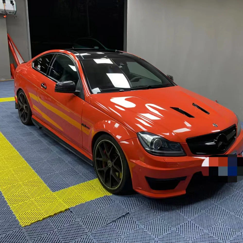 

Wrapmaster 5M/10M/18M Car Protection Film Ture Gloss PET Release Liner Lava Orange Removable Car Vinyl Wraps