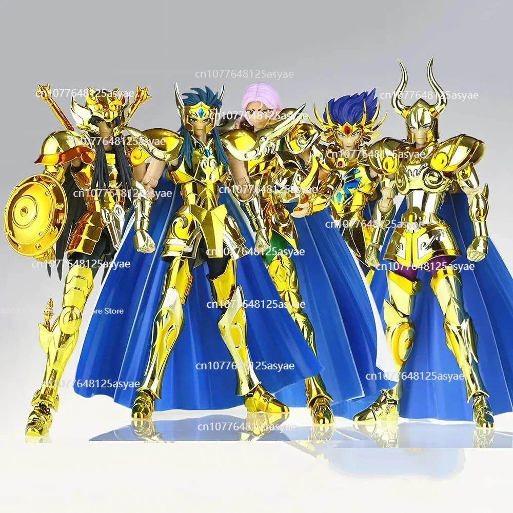 In Stock CS Model Saint Seiya Cloth Myth Cloth EX Aquarius Camus/Cancer/Aries MU/Libra Dohko Knights of the Zodiac Action Figure