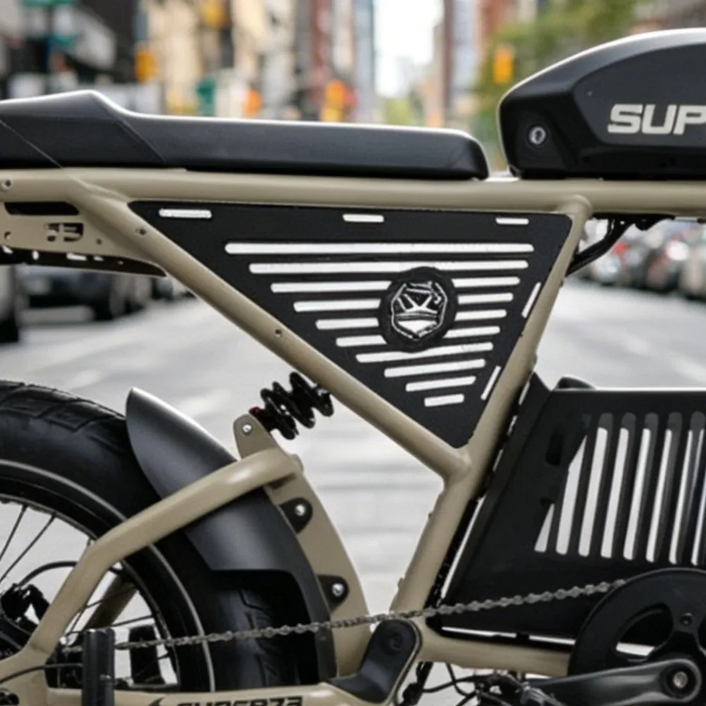 For SUPER 73 / RX Modification Rear Triangle Decorative Baffle Side Left Right Panel For SUPER 73 For Super 73 RX Accessories