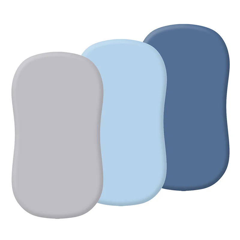 3PCS Baby Bassinet Sheets Ultra Soft Breathable Cradle Sheets for Boys Girls Univeral Fit for Oval Rectangle Bassinet Mattress
