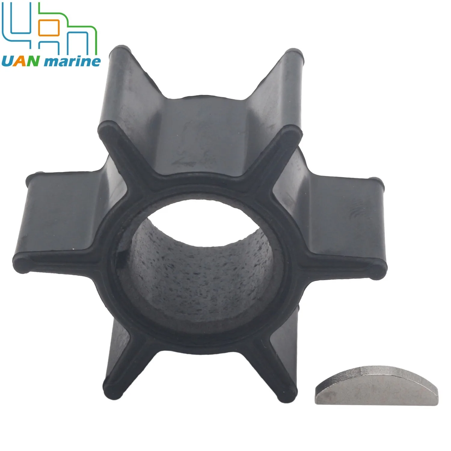 For Tohatsu 25HP 30HP 40HP 2 4-Stroke Water Pump Impeller With Key Outboard Engine NS25C2 345-65021-0 345-65021-0 345-65021-0M