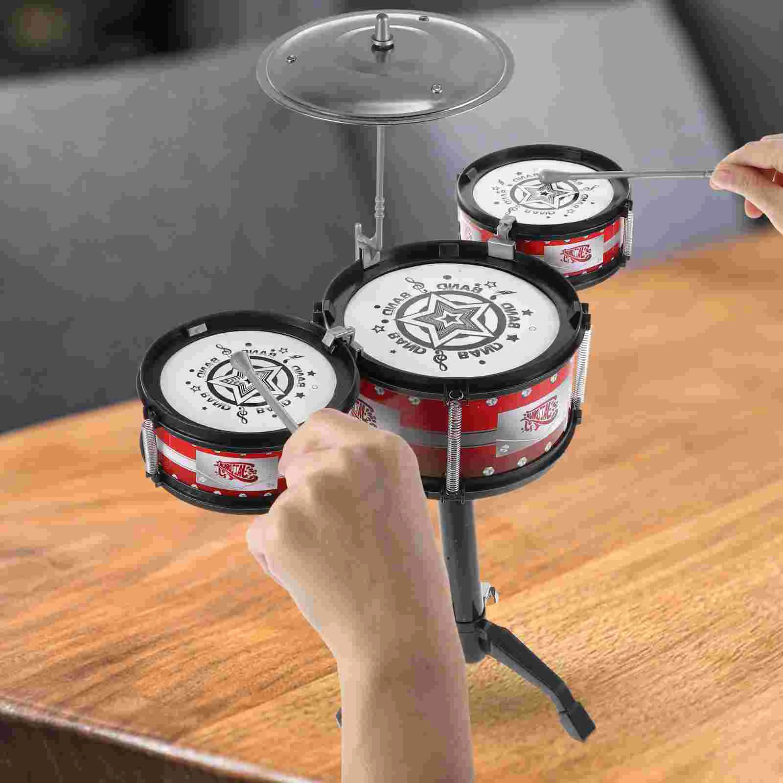 Beginnersdrumset Percussie-instrument Mini elektrisch educatief speelgoed Muziek voor kinderen