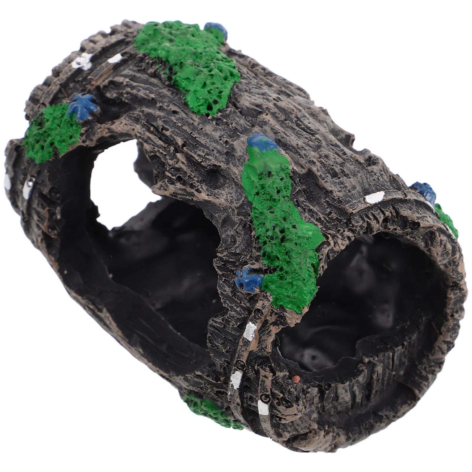 

Small Aquarium Decoration Resin Barrel Fish Tank Accessories Shrimp Betta Reptile Hideout Cave Turtle Shelter Ornament