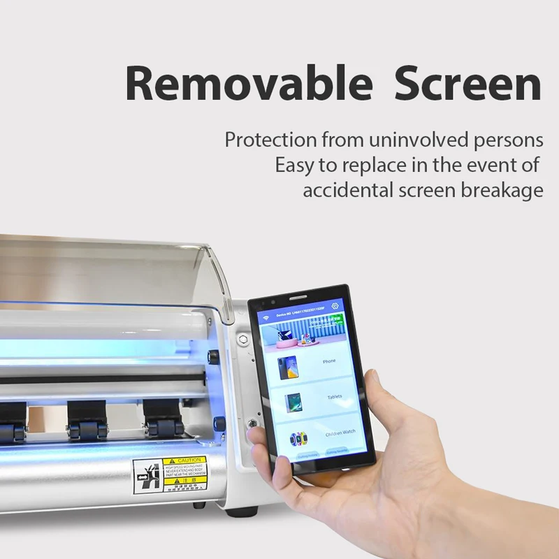 diyFully Automatic Mobile Phone Screen Protector Cutting Hydrogel Film Skin Sticker Cut Plotter Machine